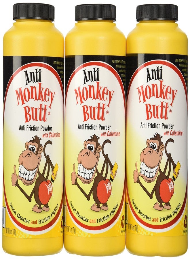 Anti Monkey Butt Anti-Monkey Butt Powder Anti-Friction Plus Sweat Absorber (3 pack) - Image 1